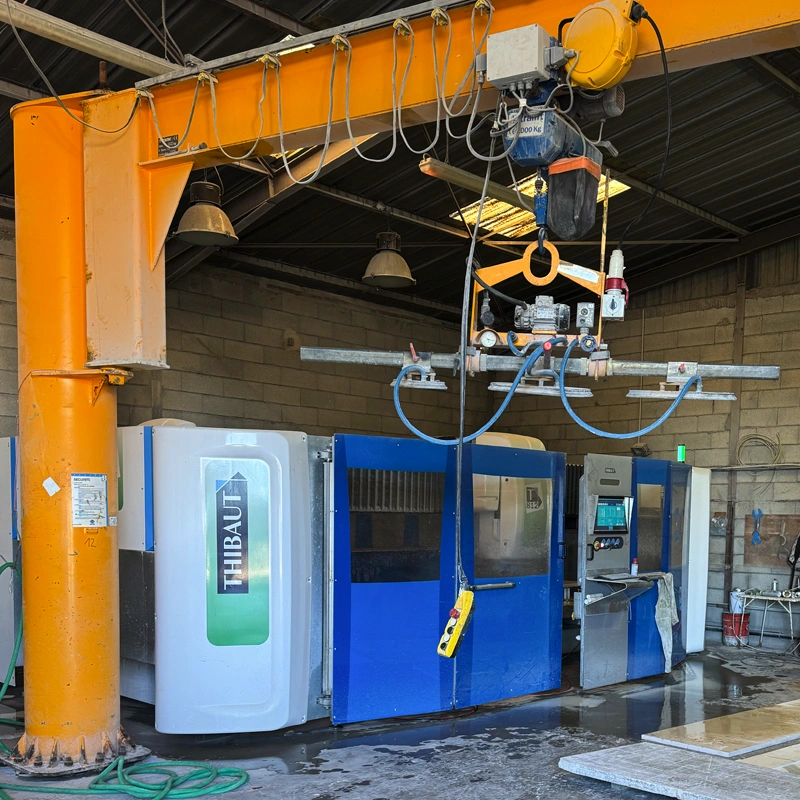 Machine à commande numérique utilisée dans l’atelier Daumas Miletto