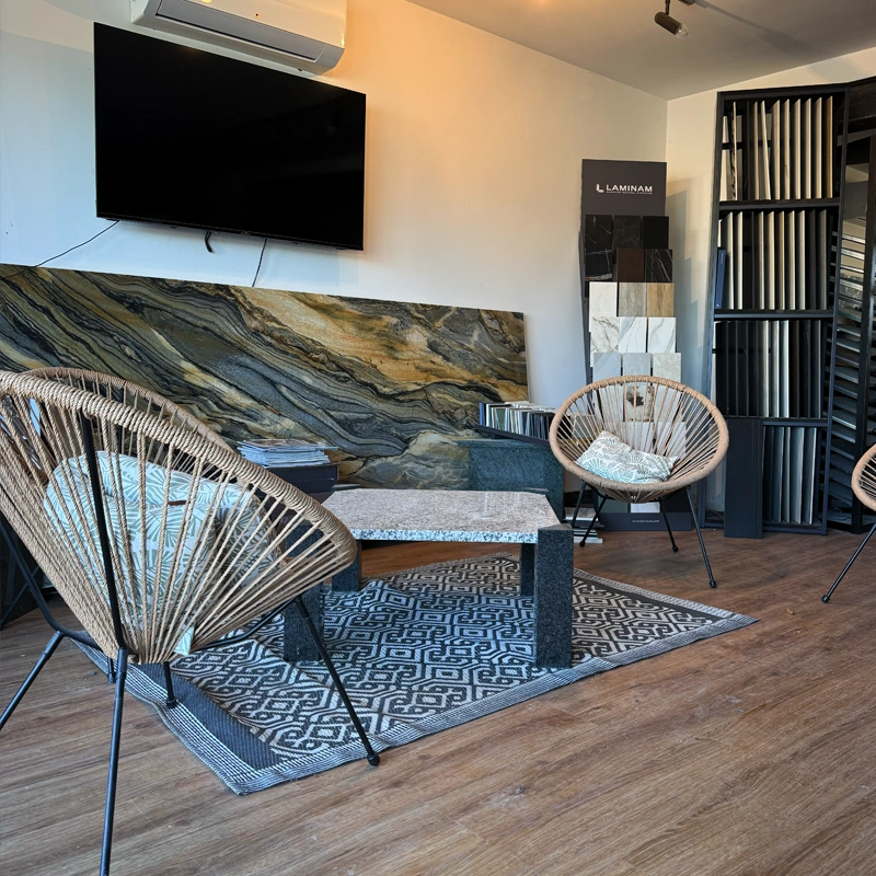 Showroom de la marbrerie Daumas Miletto à Bouillargues