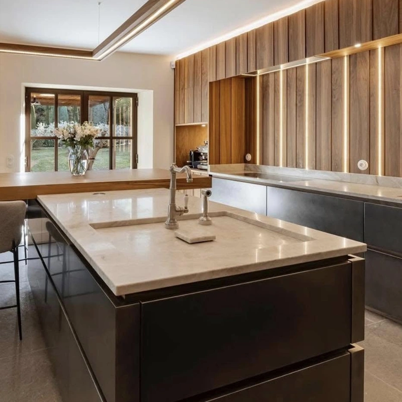 Cuisine en pierre naturelle sur mesure